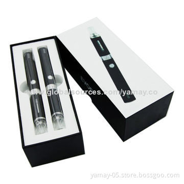 Electronic cigarette EVOD starter kit with MT3 clearomizer and cigarette box packing
